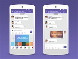 Viber mang đến trải nghiệm nhắn tin với tiện ích trò chuyện mở rộng
